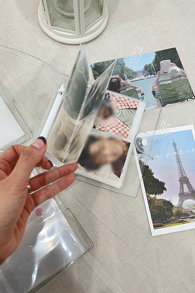 투명포카바인더 25매 투명 포카 카드 슬리브 OPP